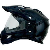 AFX FX-41DS Solid Helmet Black