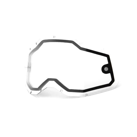 100% Replacement Dual Pane Lens for RC2/AC2/ST2 Goggles -  Clear Lens