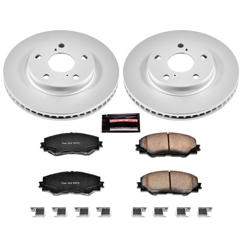 Load image into Gallery viewer, Powerstop CRK258 PSB Z17 Evolution Coated Kit
