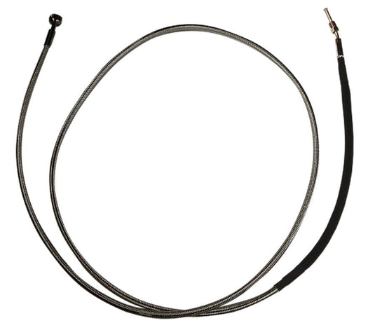 Magnum 41572 Black Pearl Hydraulic Clutch Line - 72in. - 35 Degree Banjo Angle - Stock Length