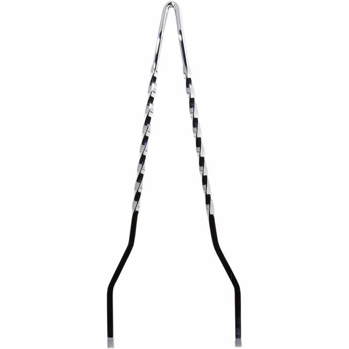 Cycle Visions CV-8042B Twisted Sticks Sissy Bar - 30in. - Black