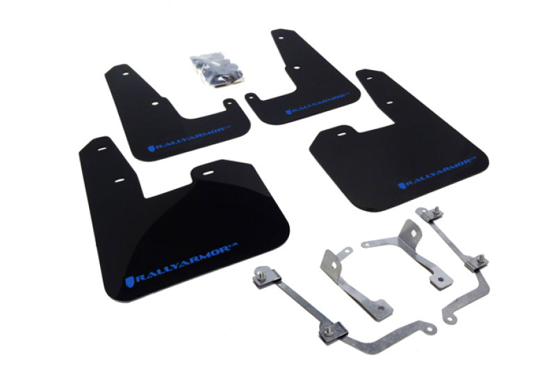 Load image into Gallery viewer, Rally Armor MF15-UR-BLK/BL RAL UR Blk Flap/Blue Logo
