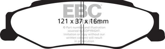 Ebc DP51160NDX EBC Bluestuff Brake Pad Sets