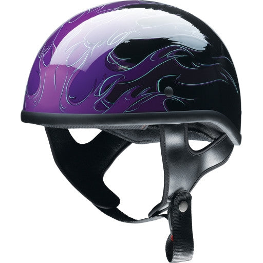 Z1R CC Beanie Hellfire Helmet Purple Black