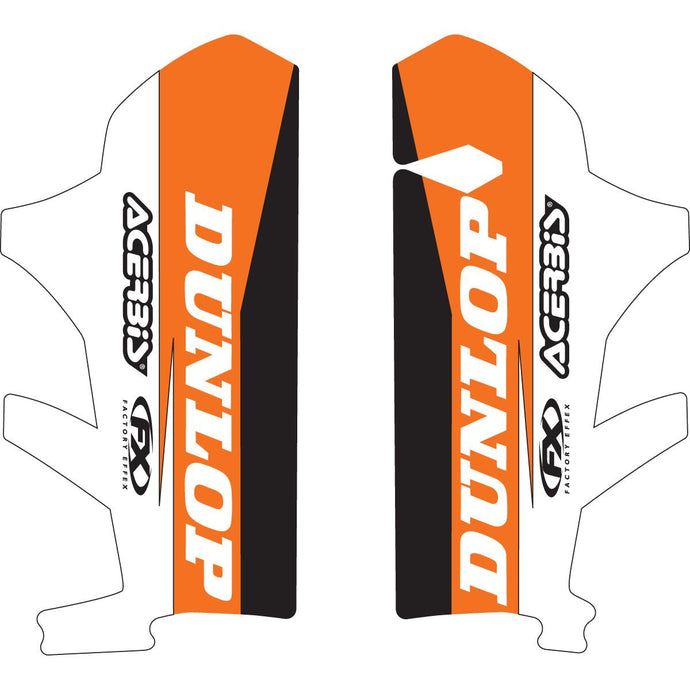 Factory Effex 17-40570 Sponsor Logo Lower Fork Guard Graphics