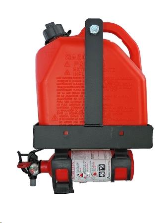 Hornet R-3015 F Mount Rack Spare Fuel with Fire Extinguisher