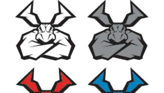 Moose Racing 4320-2528 Agroid Decals - 4pk