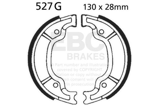 Ebc Powersports 527G EBC HH Sintered Brake Pads