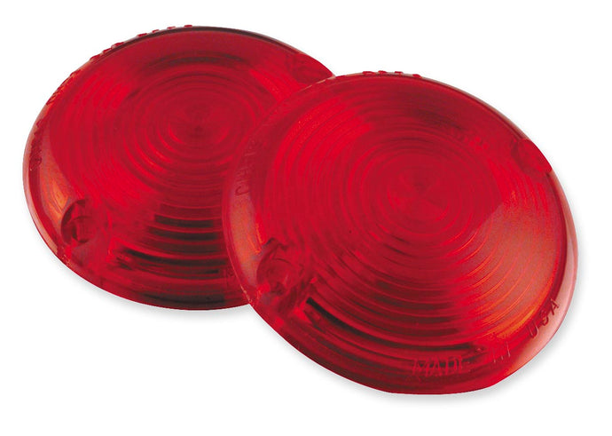 Chris Products DHD3R Replacement Lens for Flat Turn Signal Assembly - Red