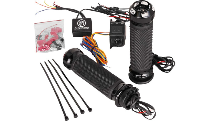 Performance Machine 0063-2092-BM Heated Apex Grip - Contrast Cut