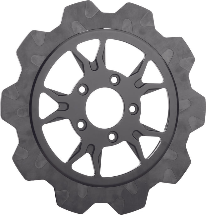 Lyndall Racing Brakes 2103-1158 Crown Cut B-52 Front Rotor - 11.8in. - Black/Black
