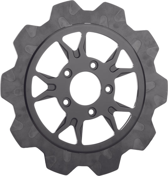 Lyndall Racing Brakes 2103-1158 Crown Cut B-52 Front Rotor - 11.8in. - Black/Black