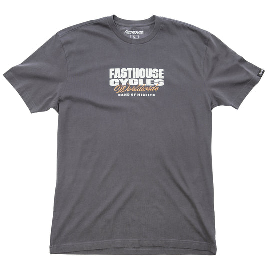Fasthouse Spanner SS T-Shirt (X-Large, Graphite Black)