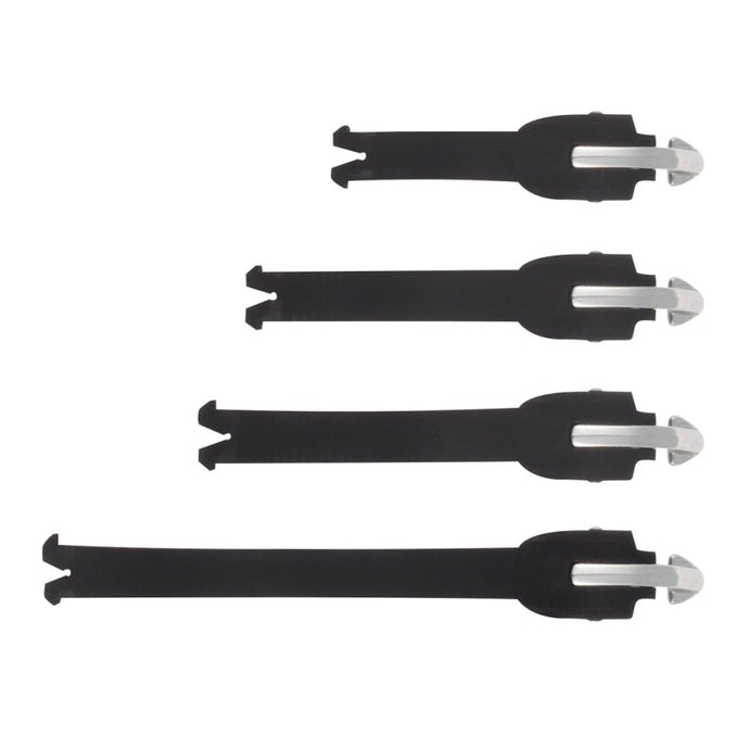 Alpinestars Tech 7 Buckle/Strap Kit with aluminum bridge - Black