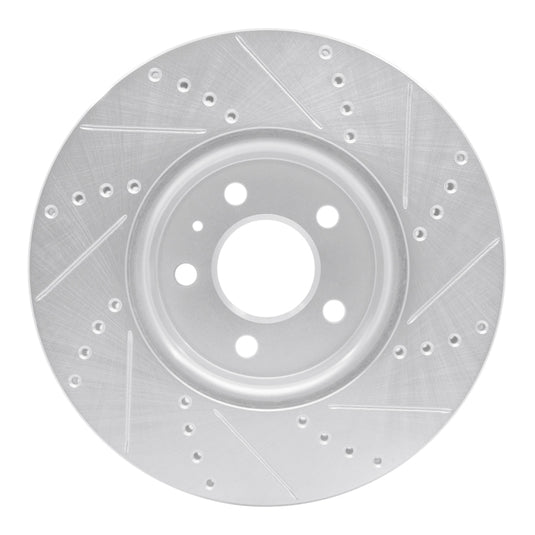 R1 Concepts 631-73086L RNC Brake Rotor - Drill & Slot