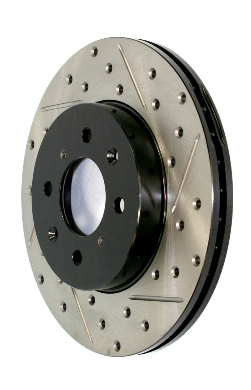 Load image into Gallery viewer, Stoptech 127.62146R ST Slot &amp; Drill Brake Rotors
