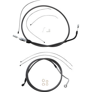 Magnum 4871174 Black Pearl Handlebar Installation Kit for 10in. Ape