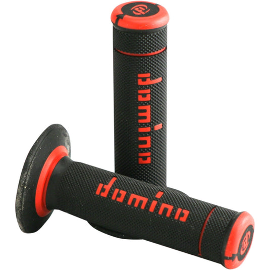 Domino A19041C4240A7-0 Xtreme Grips - Black/Red