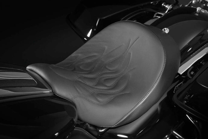 Danny Gray 21-414F Speedcradle Solo Seat - Flame Stitching