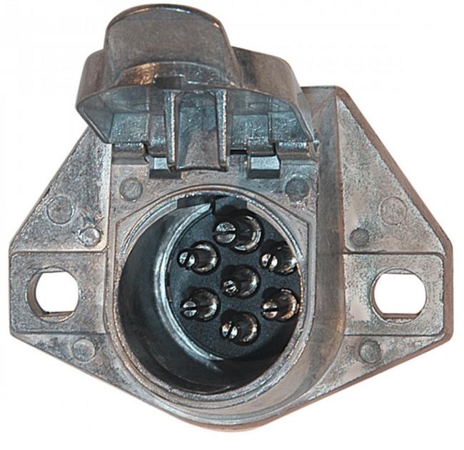 Hopkins Towing Solutions 52016 7-Way Pin-Type Vehicle Side Heavy Duty Connector