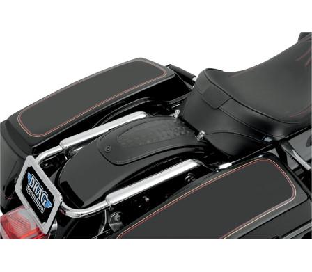 Drag Specialties 1405-0139 Fender Skin - Gator Leather Center