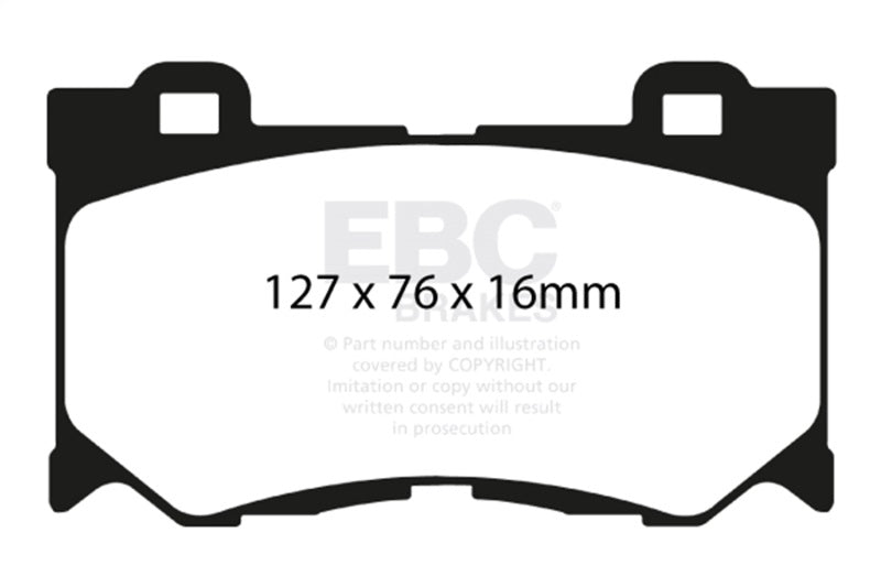 Load image into Gallery viewer, Ebc DP31823C EBC Redstuff Brake Pad Sets
