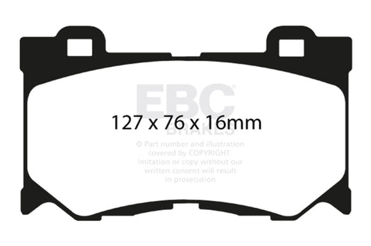 Ebc DP31823C EBC Redstuff Brake Pad Sets