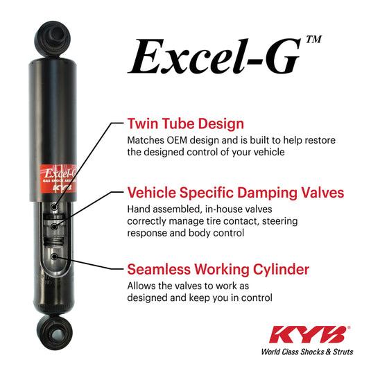Kyb 334387 KYB Shock & Strut Excel-G