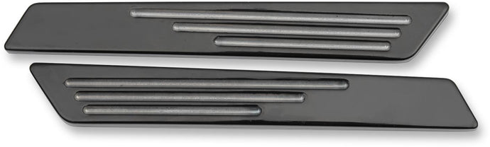 Drag Specialties 3501-0963 Saddlebag Hinge Insert - Black Powdercoat