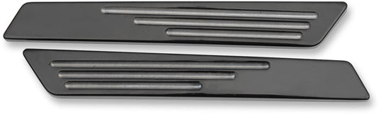Drag Specialties 3501-0963 Saddlebag Hinge Insert - Black Powdercoat