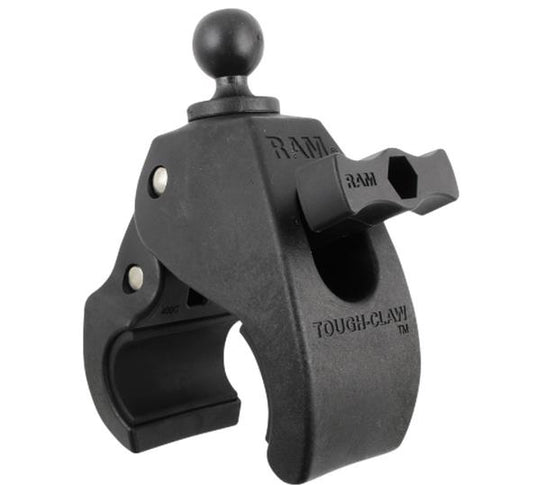 Ram Mounts RAP-B-401 Tough-Claw with 1in. Rubber Ball - 6in. H x 2.25in. W