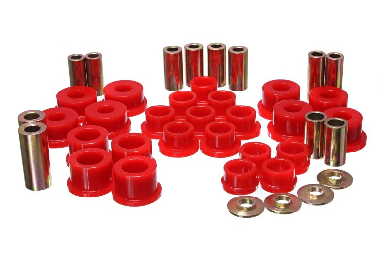 Load image into Gallery viewer, Energy Suspension 11.3110R ES Cntrl Arm Bushings - Red
