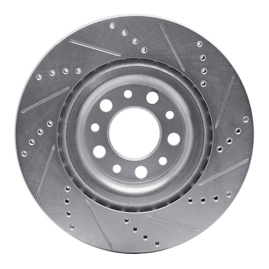 R1 Concepts 631-16013L RNC Brake Rotor - Drill & Slot
