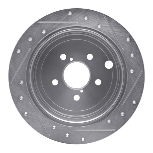 R1 Concepts 631-13021L RNC Brake Rotor - Drill & Slot