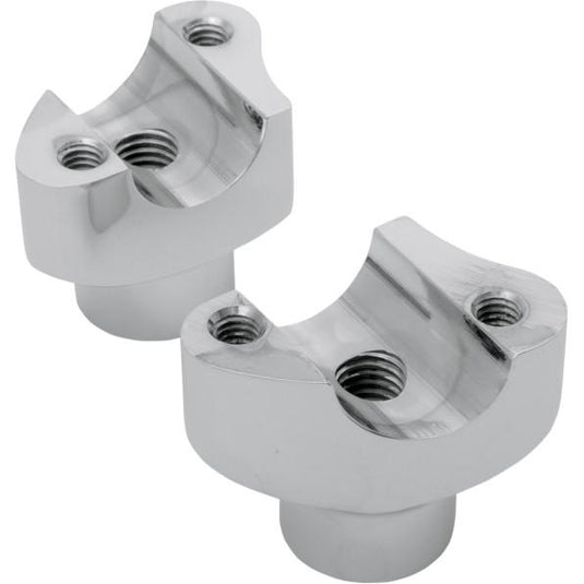 Drag Specialties 0602-0398 Forged Aluminum Straight Riser - 1.7in. - Chrome