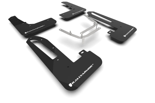 Rally Armor MF97-UR-BLK-WH RAL UR Blk Flap/Wht Logo