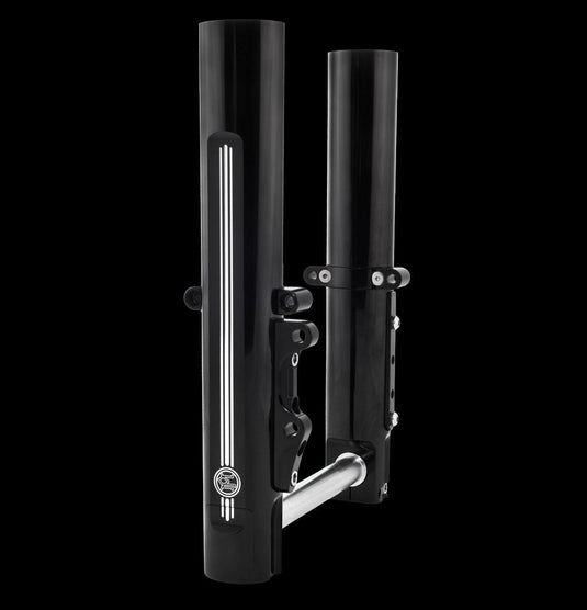 Performance Machine 0208-2056-BM Fork Leg Kit for Stock or Performance Machine Calipers - Dual Disc - Contrast Cut
