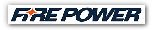 Fire Power 99-8102 Sticker White 100 Pks
