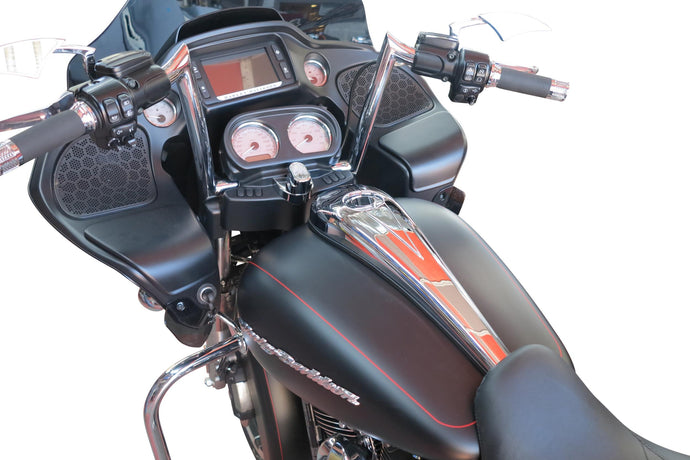 Bagger Nation DDK-S-08-OEM-C Steel Dash - Chrome