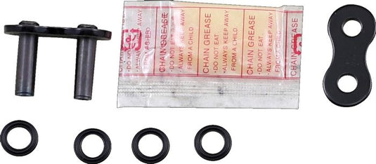 D.I.D ZJ525ZVMX2BK Rivet Connecting Link for 525 ZVM-X2 ZJ Series Chain - Press Fit - Black