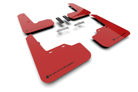 Rally Armor MF92-UR-RD/BLK RAL UR Red Flap/Blk Logo