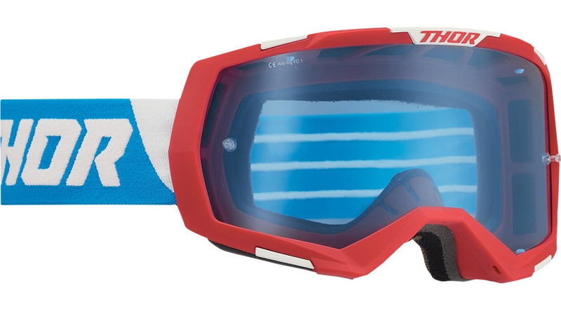 Load image into Gallery viewer, Red/White/Blue / Mirror Blue Lens

