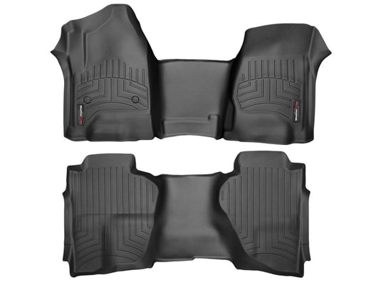 Weathertech 445431-445423 WT FloorLiner - Rear - Blk