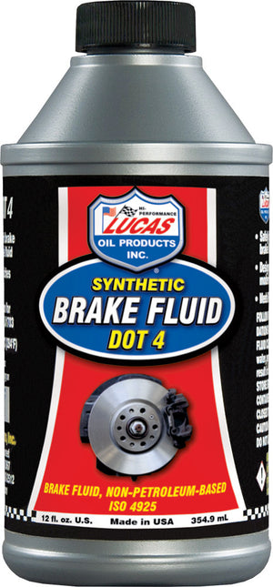 Lucas Oil 10827 Synthetic Brake Fluid - 12oz.