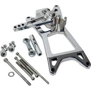 Speed Merchant SM-M8FLMIDWOP-P Mid-Controls without Speedpegs - Polished