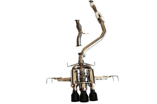 Invidia HS22CTRFGM3SBL INV R400 - Black Tips
