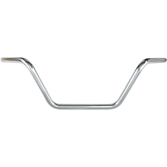 Drag Specialties 0601-4182 1in. Buckhorn Medium Handlebar - Chrome
