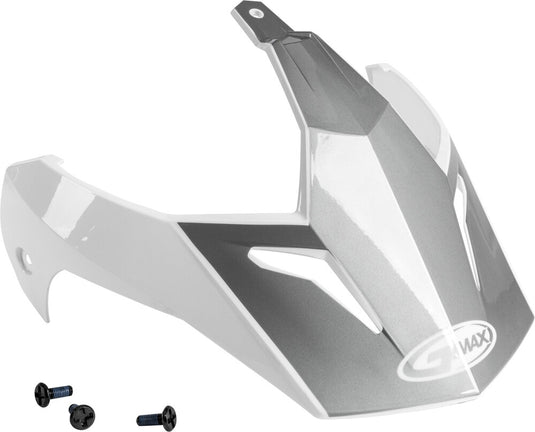 G-Max Visor with Screws for GM-11/S Helmets - Scud White/Gray