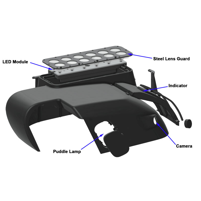 Load image into Gallery viewer, Oracle Lighting 5894-001 ORL Concept Side Mirrors
