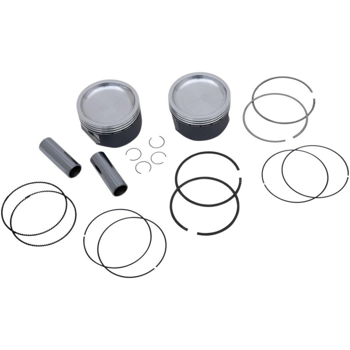 Wossner K8877D500-2 Piston Kit - 5.00mm Oversize to 84.93mm